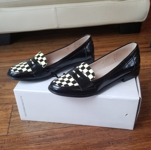 Aldo checker Loafers with box - Picture 2 of 6